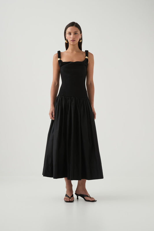 AJE Halcyon Knit Midi Dress